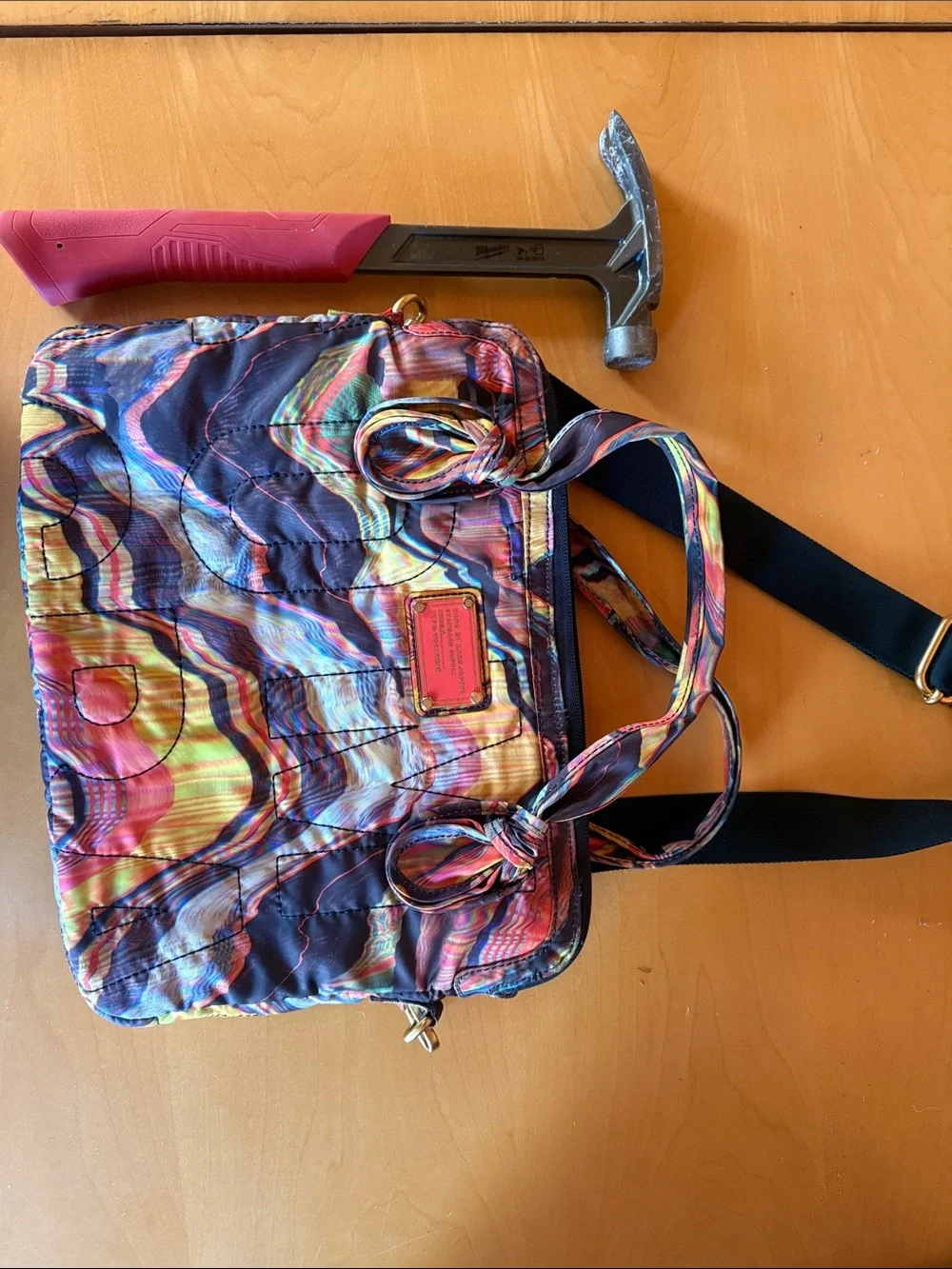 Marc by Marc Jacobs Multicolor Quilted Laptop Bag